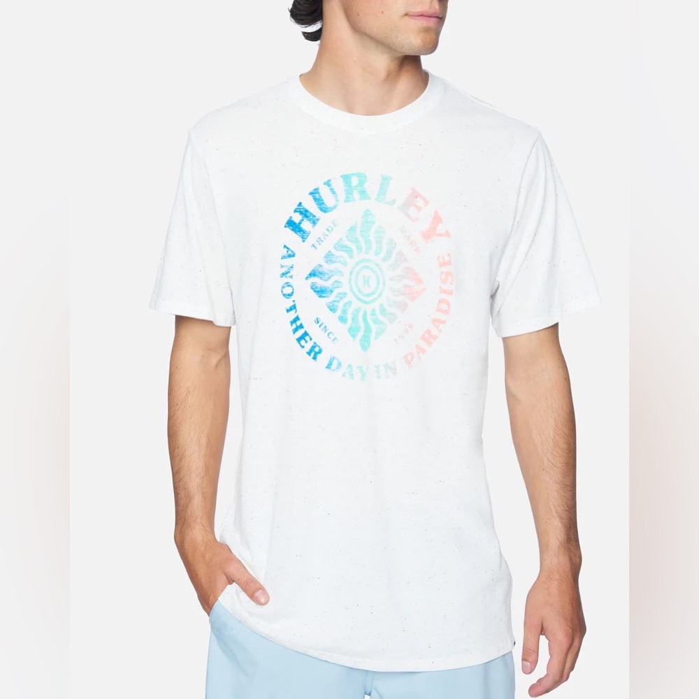 NWT! Hurley Everyday Regrind Belize Short Sleeve T Shirt Sz Large